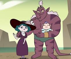 Muy Bonita Familia Star Vs The Forces Of Evil Cartoon Illustration Star Vs The Forces