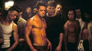 2 guys muscle flip flop. Is Fight Club S Tyler Durden Film S Most Misunderstood Man Bbc Culture