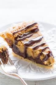 Better Than Nestle Toll House Pie Aka Chocolate Chip Pie Averie Cooks Recipe Chocolate Chip Pie Chocolate Chip Cookie Pie Decadent Chocolate Desserts