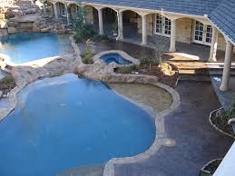 Imagine how nice the pool will look when the concrete around it is stained in a shade that compliments your home's exterior. Moon Decorative Concrete Stamped Concrete Deck Around Pool Moon Decorative Concrete
