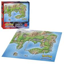 Kanto map illustrations & vectors. Pokemon Kanto 550 Piece Puzzle Walmart Com Walmart Com