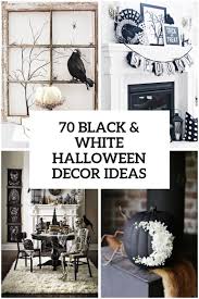 This is simple and easy to apply. 70 Ideas For Elegant Black And White Halloween Decor Digsdigs