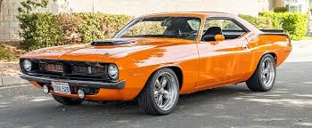 Image result for Orange 1969 Barracuda