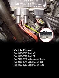 If so how or where is the connector? Amazon Com 1j0919506k Coolant Fan Control Module Relay For Vw Beetle Jetta Golf Tt 2000 2014 Replace 1j0 919 506 K Cooling Radiator Fan Control Unit Industrial Scientific