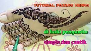 1.0.6.1 hal hal yang perlu kamu perhatikan sebelum memakai henna : Cara Pasang Henna Kaki Mudah Dan Cantik Youtube