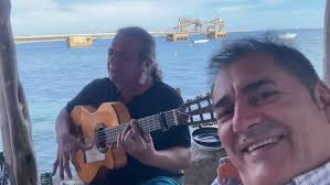 Antonio Acuña y Juan Bastida por fandangos, peña los cavales de Ibiza
