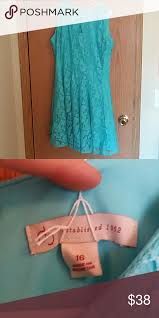 Dress Teal Lace Dress Dresses Dress Barn Dresses