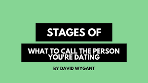 You're not asking her out, you're just a fun guy with fun plans and you're saying she can come have fun too. The 3 Stages Of What You Call The Person You Re Dating Youtube
