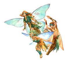 Sprites Flying Fey Pathfinder Pfrpg Dnd D D 3 5 5e 5th Ed D20 Fantasy Mythical Creatures Fantasy Fantasy Fairy Fey Creatures