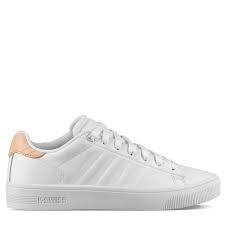 K Swiss Womens Court Frasco Sneakers White Spanish Villa