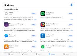 Click on the updates tab. Getting Started With The App Store