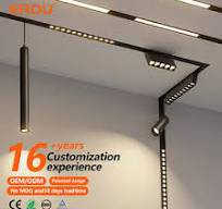 LED Track Lights - Modern Adjustable 48V COB Spotlights