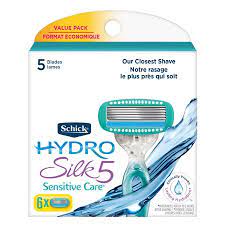 I have to admit to feeling a little uncomfortable the first few times i saw this ad. Buy Schick Hydro Silk 5 Sensitive Womens Razor Blade Refills 4 Ct Online In Nigeria 34754457