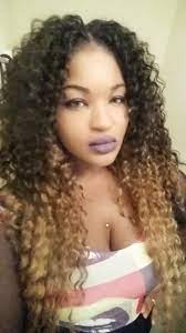 4 Tone Easy Ombre Look With Crochet Braids Freetress Deep Twist Weave Crochet Hair Styles Twist Braid Hairstyles Braided Hairstyles For Wedding