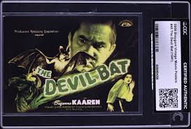 2009 Breygent Vintage Movie Posters The Devil Bat #45 CGC AUTH on Fanatics  Collect
