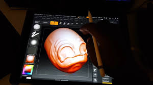 Using Zbrush On Ipad Pro With Apple Pencil Duet Display Amp Tablet Pro Apple Pencil Ipad Pro Tablet
