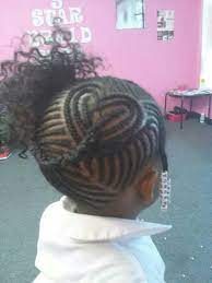 Cute Heart Cornrow Design With Side Ponytail So Much Detail Baby Girl Hairstyles Little Girl Braids Lil Girl Hairstyles