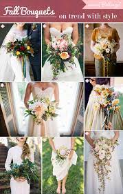 Read on to learn about the most popular styles so you can pick the best one for your bridal personality. Fall Bridal Bouquet Styles To Swoon Over From Loose To All Foliage Creative And Fun Wedding Ideas Made Simple
