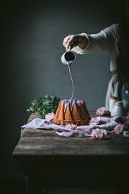 Bake at 325 degrees for 1 hour and 10 minutes. Orange Bundt Cake With Blueberry Glaze Adventures In Cooking