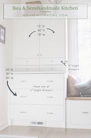We've got sizes, prices, and photos; A Comprehensive List Of The Sizes Of Our Kitchen S Ikea Cabinets House With Home