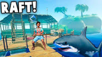 The NEW Raft is AMAZING! Mysterious Islands, Shark Attacks! (Raft Gameplay  Part 1)
