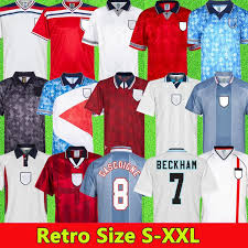 Collection of retro and vintage arsenal football shirts from the early nineties to the present day. 2021 England Retro 1982 1986 1998 2002 2008 Beckham Soccer Jersey 1989 1990 Gerrard Scholes Owen 1994 Heskey 1996 Gascoigne Vintage Classic Football Shirt From Soccershop1688 14 1 Dhgate Com