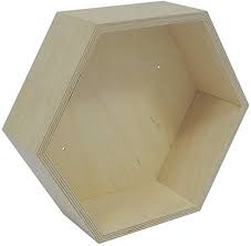 Sechseck baumeister geometrische formen waben leuchten wandleuchten tischlampe beleuchtung studio. Wooden World Wandbehang Regal Holz Geometrische Schwimmende Sechseck Wabenregal Tief Handgefertigte Regale Neu Amazon De Kuche Haushalt