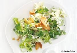 Lauchsalat Mit Zitronentopfen Dressing Frisch Gekocht Rezept Lauchsalat Frisch Gekocht Lauch