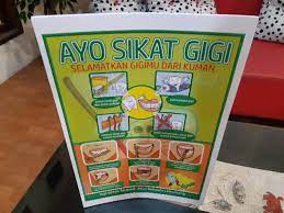Buatlah poster tentang pelestarian hewan atau tumbuhan di daerahmu. Poster Ayo Sikat Gigi Poster Sosialisasi Sikat Gigi Dan Cara Sikat Gigi Shopee Indonesia
