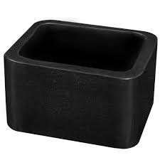 18 inch single bowl black granite bar