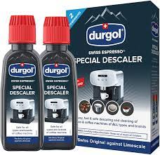 Fill the reservoir with equal parts vinegar and water, and place. Amazon Com Durgol Swiss Espresso Descaler And Decalcifier For All Brands Of Espresso Machines And Coffee Makers 4 2 Fluid Ounces Pack Of 2 Coffee Machine And Espresso Machine Cleaning Products Kitchen Dining