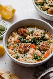 Healthy Italian Wedding Soup With Chicken Meatballs Plays Well With Butter Recipe In 2020 Healthy Italian Healthy Wedding Soup Chicken Meatballs