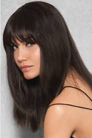 #curtainbangs #fringe #howto curtain bangs, are bangs that are parted down the middle, framing your face on each side. Human Hair Clip In Bangs Fringe By Hairdo