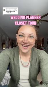 Wedding Planner Closet Tour