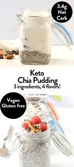 Keto Chia Pudding In 2020 Keto Chia Pudding Chia Seed Pudding Almond Milk Keto Chia Seed Recipes