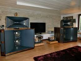Jbl Super Horns Audio Room Audiophile Listening Room Audiophile Speakers