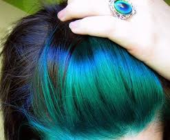 Peacock Hair Hair Color Blue Peacock Hair Color