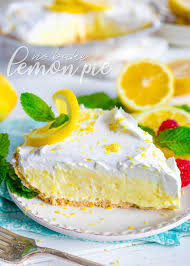 Looking for the best desserts to make and share in hot weather? No Bake Lemon Pie Mom On Timeout