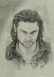Aidan Turner As John Mitchell From Bbc Being Human Pencil Drawing Artwork Aidan Turner Art
