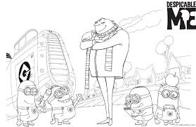Printable despicable me 3 coloring page. Printable Despicable Me Coloring Pages Coloring4free Coloring4free Com