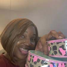 Leopard Ribbon, Pink Leopard Ribbon, Pink Ribbon, Animal Print Ribbon,  Burlap Ribbon, Wired Ribbon, 1 1/2", 10 Yard Roll