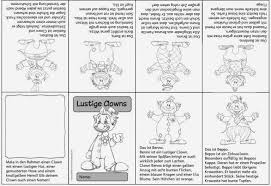 Ideenreise Blog Lesefaltheft Mit Clowns Grundschule Zirkus Grundschule Bildergeschichten Grundschule