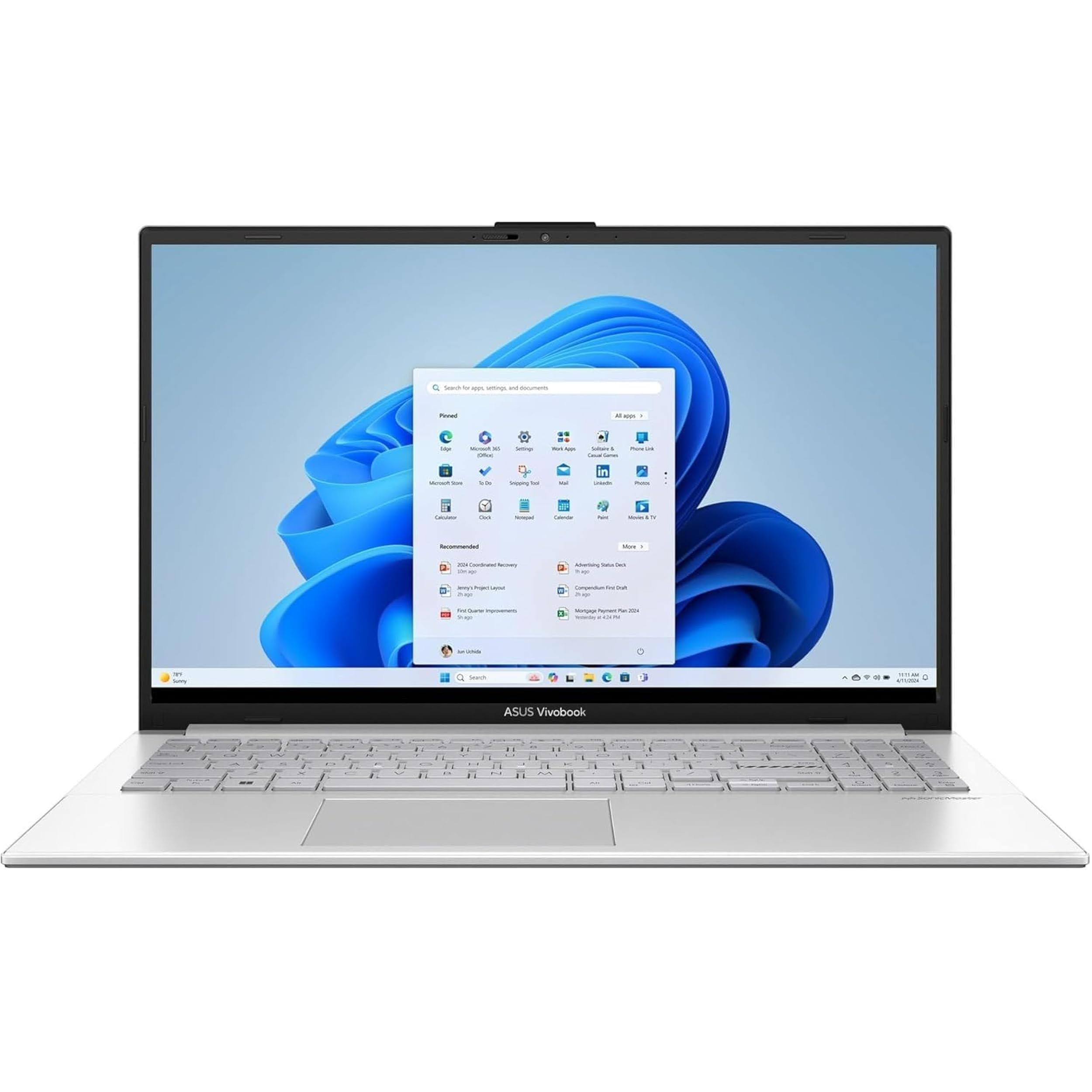 Asus Vivobook 15.6 inch FHD PC Laptop AMD Ryzen 5 7520u