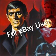 OAK Pop Art Dark Shadows Barnabas with Angelique Collins 8 X 10