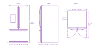212.203.0726 nyc@britishstandardcupboards.co.uk visit our showrooms here. Whirlpool French Door Refrigerator 27 Cu Ft Dimensions Drawings Dimensions Com