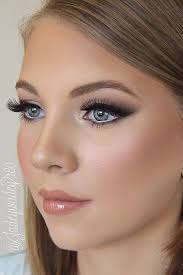 If you fall under the second category of blue eyes, blond hair and fair skin, here are some useful tips to flatter your color. Bridal Makeup Blonde Hair Blue Eyes Novocom Top
