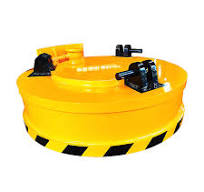 China Industrial 100 Ton Lifting Magnet Double Circuit Permanent Magnetic  Lifter for Steel Scrap