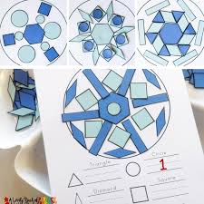 Download a free molecular geometry table to make your document professional and perfect. Build A Snowflake Winter Shape Math Activity And Free Template