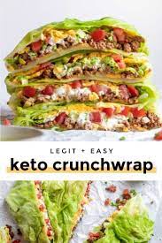 Low Carb Crunchwrap Supreme Legit Easy Recipe Keto Recipes Dinner Health Dinner Recipes Keto Diet Food List