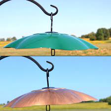 Touch device users, explore by touch or with swipe gestures. Weather Block Hanging Baffle 16 Inch Squirrel Baffles And Weather Domes For Bird Feeders At Fiddle Creek Farms